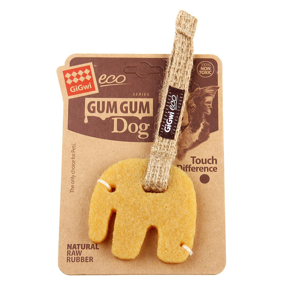 6037 Gum Gum Fil Şekilli Köpek Oyuncağı