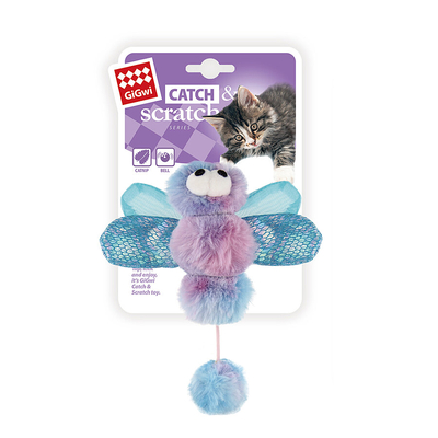 GiGwi - 7378 Catch&Scratch Yusufçuk Kedi Oyuncağı