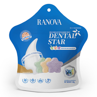 Ranova - Ranova Kediler İçin Dondurularak Kurutulmuş Karışık Dental Ödül 36 gr