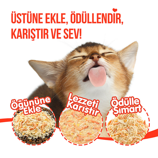 Wanpy Dondurularak Kurutulmuş Fluffy Toppers - Ördek, Brüksel ve Kara Lahana - 30g