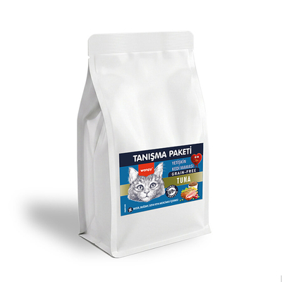 Wanpy Tahılsız Ton Balıklı Yetişkin Kedi Maması 500 gr - 24 Adet - Thumbnail
