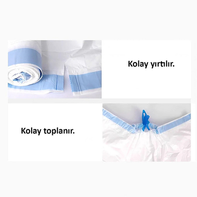 WooHuloo Pro Otomatik Kedi Tuvaleti Çöp Torbası 20 Adet - Thumbnail