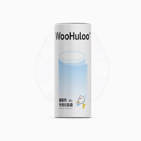 WooHuloo Pro Otomatik Kedi Tuvaleti Çöp Torbası 20 Adet