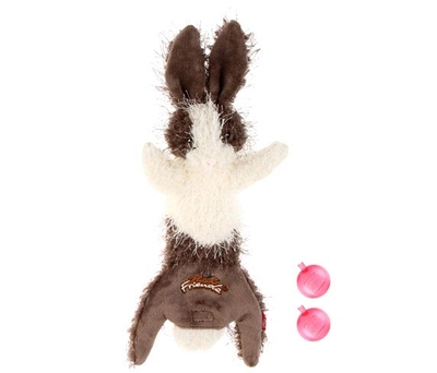 6249 Plush Friendz Sesli Tavşan Peluş Köpek Oyunca - Thumbnail