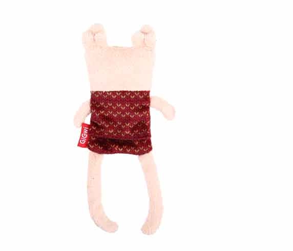 6270 Plush Friendz Çift Sesli Domuz Kahverengi Pel