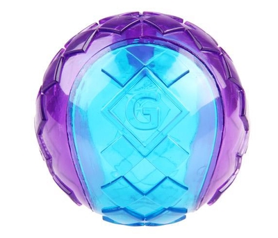 6297 Gigwi Ball Sert Top 6 cm Şeffaf Renkli - Thumbnail