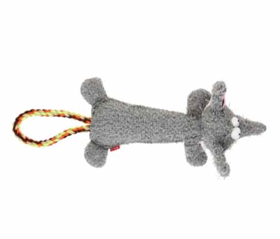 6316 Plush Friendz Dayanıklı Diş İpi Fil - Thumbnail