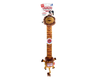 GiGwi - 6486 Plush Friendz Aslan Oyuncak Kemik Sesli (L)