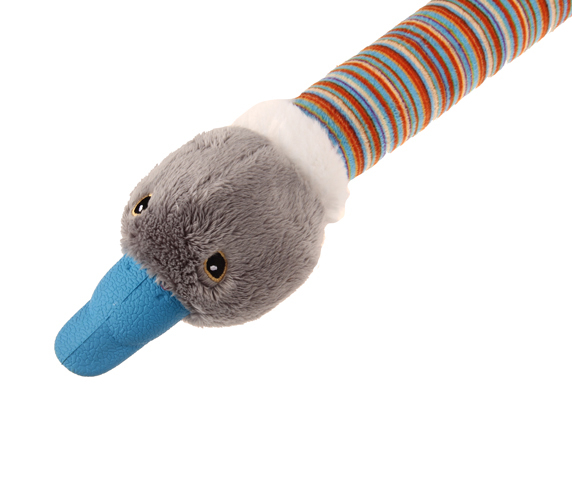 6631 Plush Friendz Ördek Mavi Oyuncak Kemik Sesli