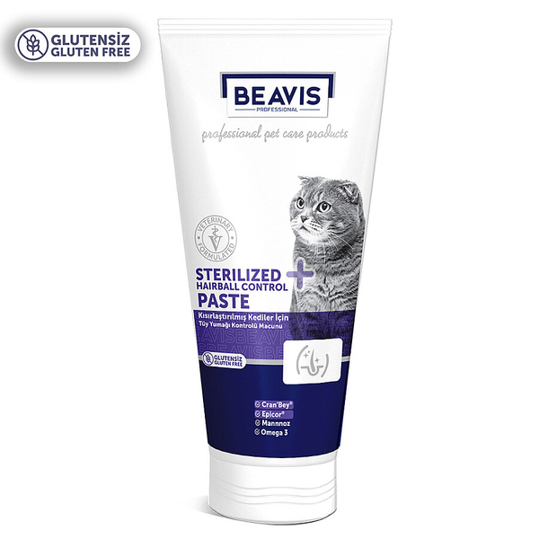 Beavis Kısırlaştırılmış Hairball Kedi Malt Paste Glutensiz 75 ml - 6 Adet