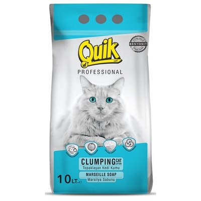 Quik - Bentonit 10 Lt İnce TEKLİ (Marsilya Sabunlu)