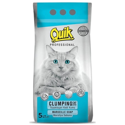 Quik - Bentonit 5 Lt İnce TEKLİ (Marsilya Sabunlu)