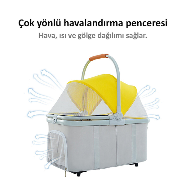 Bndc-105 Pet Arabası Pembe