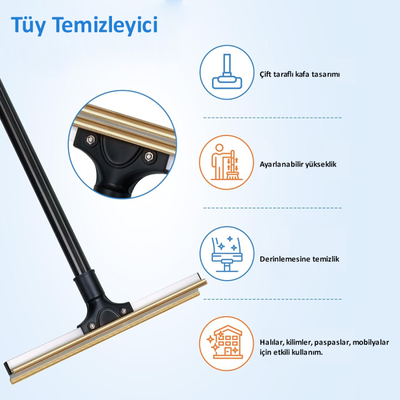Kedi-Köpek Tüy Toplayıcı (İki Yüzü Bakır) - Thumbnail