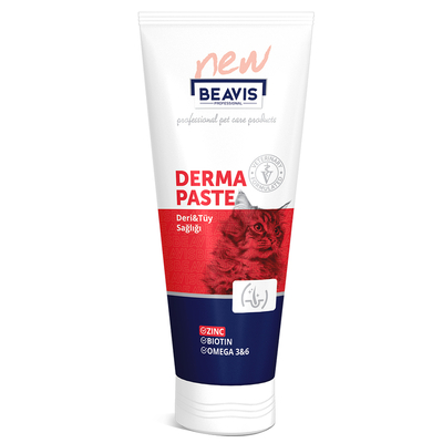 Beavis - Kediler için Deri & Tüy Sağlığını Destekleyen Macun 85 ml-6 Adet