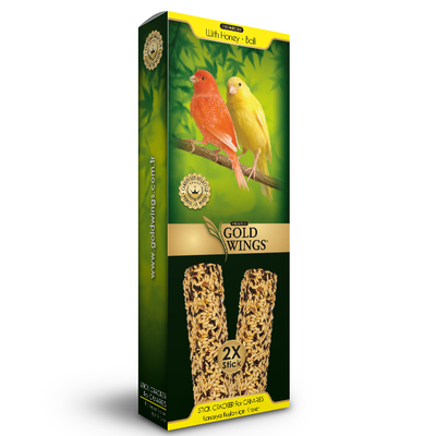 Gold Wings Premium - Premium Kanarya Krakeri Kutu Ballı 2'li 6'lı