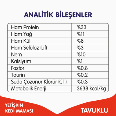Wanpy Tahılsız Tavuklu Yetişkin Kedi Maması 8 kg - Thumbnail