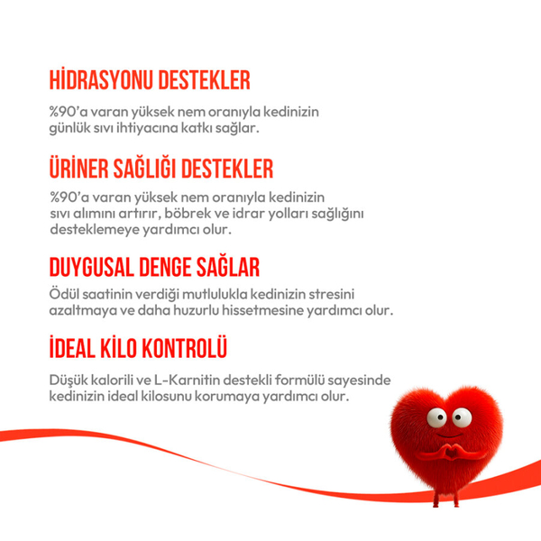 Wanpy Ton Balıklı & Kızılcıklı 12’li – Kısırlaştırılmış Kedi Krema Ödülü 5×14 g