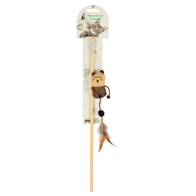 Flip - ZM-4397 Fareli Ahşap Kedi Oltası